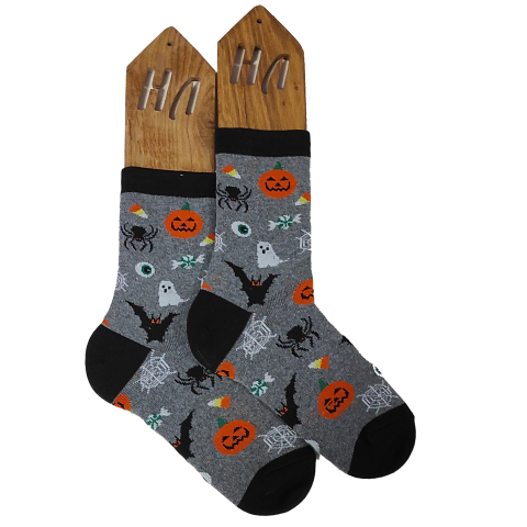 Носки стрейчевые демисезонные "Halloween" Арт.147/Х