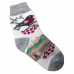 Шерстяные носки серия "КАРПАТКИ" рис. Снегири 