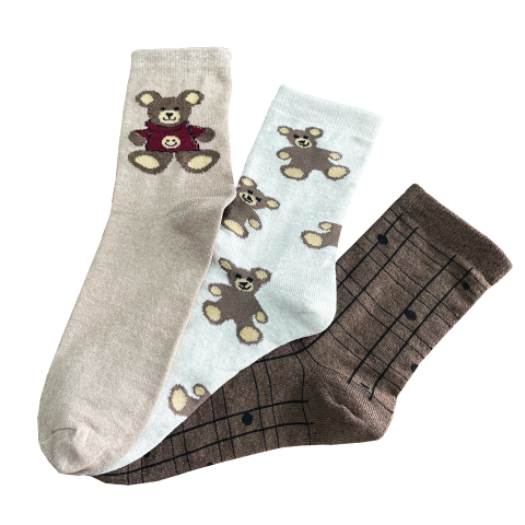 Носки махровые с рисунком "Балерина" арт. 253