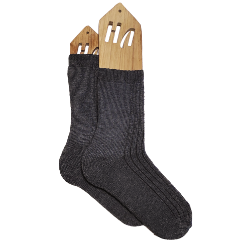 Носки термо шерстяные в рубчик арт. 456