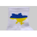 Носки патриотические женские "Карта Украины"